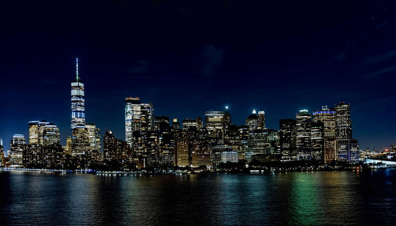 大都会の夜景